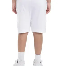 Rare Ones Boys White Cotton Printed Regular Fit Shorts image 2