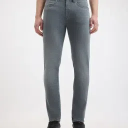 Pepe Jeans Grey Cotton Slim Fit Jeans-picture-21