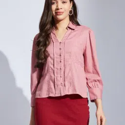 Latin Quarters Pink Regular Fit Shirt-picture-18