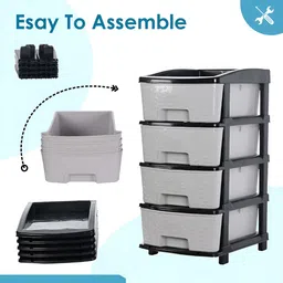 Myntra Elegant Homes Black Regular Multi-Utility Organisers image 2