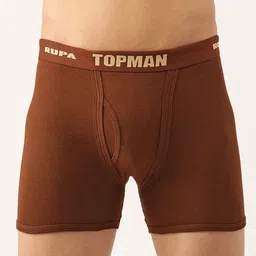 Rupa Men Pack of 2 Brown Solid Cotton Trunks image 5