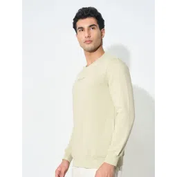 7 Alt By Pantaloons Silver Green Regular Fit Printed Sweatshirt image 4