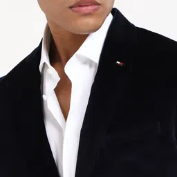 Tommy Hilfiger Velvet Single Breasted Blazer image 3