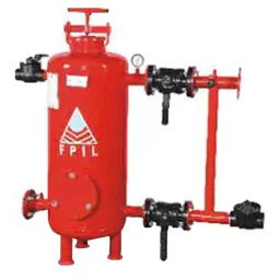 Finolex Plasson 2.5 Inch Sand Filter 2.5 inch/25 Inch ISI 30m3/hr with Sand and Back Wash Assembly-picture-13