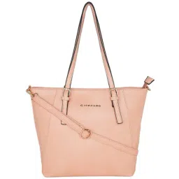 Giordano Blush Pink Solid Medium Shoulder Handbag-picture-13