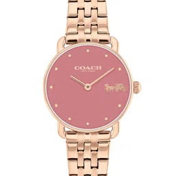 Coach Women Elliot Dial & Stainless Steel Bracelet Style Straps Analogue Watch 14504444 image 1