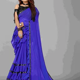 Flip The Style Women Pure Georgette Saree-picture-25