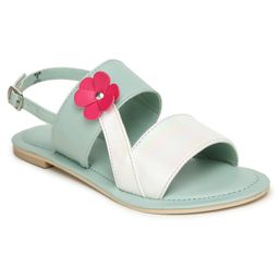 Toothless Buckled Up Sandals - Green-picture-11