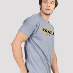 Greylongg Graphic Printed Cotton T-shirt image 3