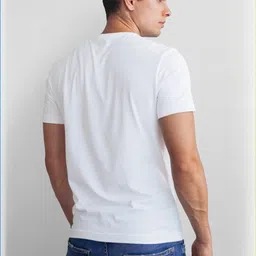 Seekbuylove Typography Printed Round Neck Bio Finish Cotton T-shirt image 5