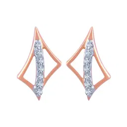 P.C. Chandra Jewellers 18 kt Gold & Diamond Earrings-picture-23