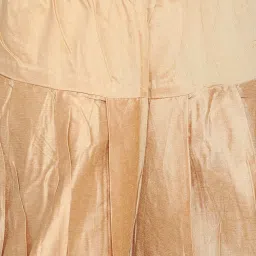 VASTRAMAY Boys Beige & Gold Self Full Sleeves Indowestern Sets image 5