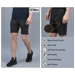 Force NXT Magnet & Blue Regular Fit Sports Shorts- Pack Of 2 image 5