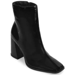 Truffle Collection Women's Black Casual Booties-picture-41