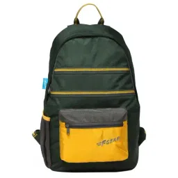 F Gear Inherent 22 Ltrs Green & Yellow Medium Backpack-image-88