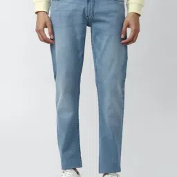Peter England Jeans Blue Slim Fit Jeans-image-24