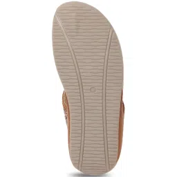 Carlton London Women's Beige Casual Sandals image 5