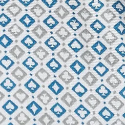 Van Heusen Blue Cotton Slim Fit Printed Shirt image 5