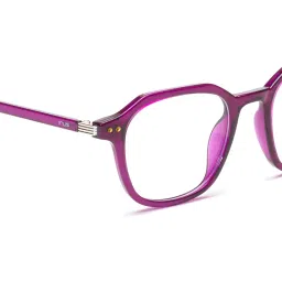 Irus Purple Square Unisex Eye Frames image 5