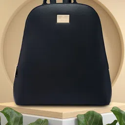 Caprese Women Textured Backpack-image-5