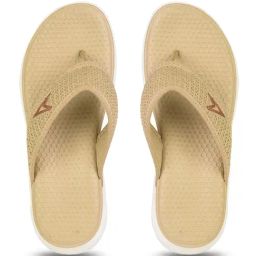 Power by Bata Women's COMFY TH Khaki Flip Flops-picture-16