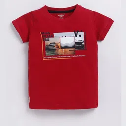 Biskid Red Cotton Tshirts-picture-46