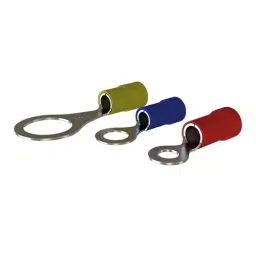 Braco Double Grip Crimping Ring Terminal Insulated 2.5 mm² Copper Assorted, RD-463 image 2