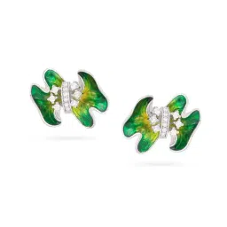 Kicky & Perky Color Me Pretty 925 Sterling Silver Earrings For Women-image-17