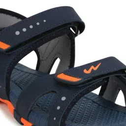 Campus Men's Blue Floater Sandals image 4