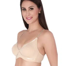Soie Beige Non Wired Non Padded Everyday Bra image 3
