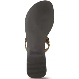 Mochi Women's Brown Thong Sandals image 5