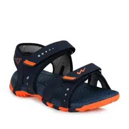 Campus Men's Blue Floater Sandals image 2