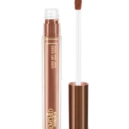 LoveChild Masaba Kiss My Sass Velvet Liquid Lipstick Main Character (Light Brown) - 3.5 gm-picture-10