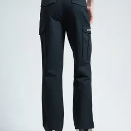 Monte Carlo Navy Blue Slim Fit Cargos image 2
