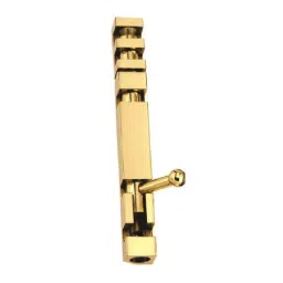 AceLine Tower Bolt Square Barrel Series 150 mm Solid Brass PBE Finish-image-12