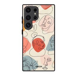 QRIOH Abstract Printed Samsung Galaxy S24 Ultra 5G Back Case Mobile Accessories-picture-10