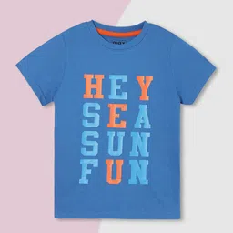 max Boys Pack of 5 Graphic Printed T-shirt image 3