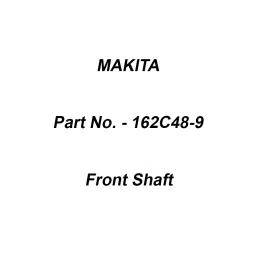 Makita Front Shaft Suitable For UV001G, Part No 162C48-9-picture-41