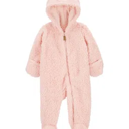 Carter's Sherpa Pram Sleepsuit - Pink-picture-12
