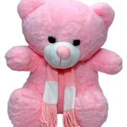 Kids Wonders Muffler Teddy Pink - Height 38 cm-image-25