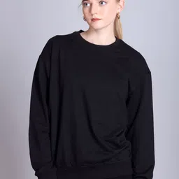 Obaan Women Solid Sweatshirt-image-11