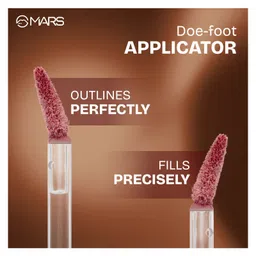 MARS Matte Muse Mousse Lipstick (3ml) (16-Chic Beauty) with Doe-Foot Applicator image 4