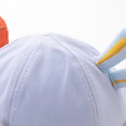 Babyhug Bucket Hat Bunny Applique -Blue image 5