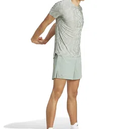 ADIDAS Ult Pocket Men Checked Mid Rise Above Knee Length Sports Shorts image 3