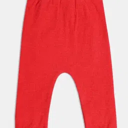 MINIKLUB Kids Red Printed Joggers image 3