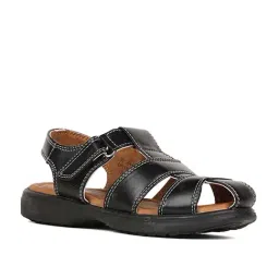 Bubblegummers by Bata Kids Black Fisherman Sandals-picture-14