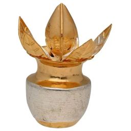 Sri Jagdamba Pearls 0.8 Silver Kalash-picture-0