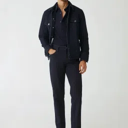 Andamen Navy Regular Fit Jacket image 5
