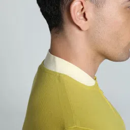 Puma Yellow Cotton Slim Fit T-Shirt image 5