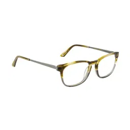 Ted Smith Brown Square Unisex Eyewear Frames image 3